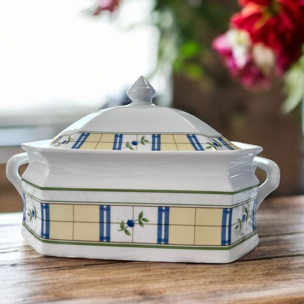 Studio Nova Gingham Covered Casserole Dish